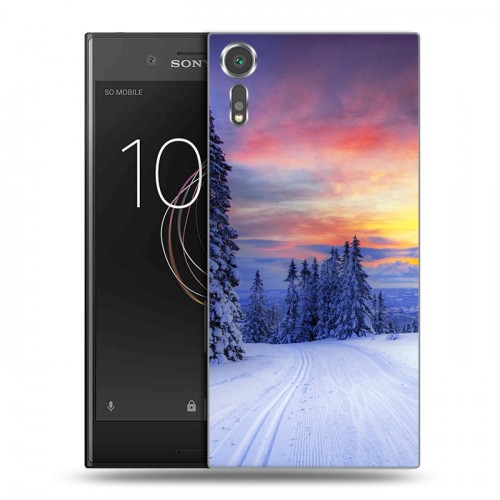 Дизайнерский пластиковый чехол для Sony Xperia XZs лес