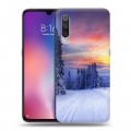 Дизайнерский силиконовый с усиленными углами чехол для Xiaomi Mi9 лес