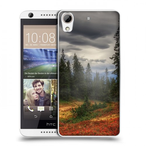 Дизайнерский силиконовый чехол для HTC Desire 626 лес