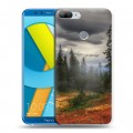 Дизайнерский пластиковый чехол для Huawei Honor 9 Lite лес
