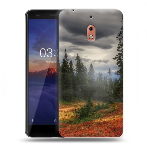 Дизайнерский силиконовый чехол для Nokia 2.1 лес