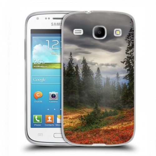 Дизайнерский силиконовый чехол для Samsung Galaxy Core лес