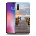 Дизайнерский силиконовый с усиленными углами чехол для Xiaomi Mi9 пляж