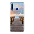 Дизайнерский силиконовый чехол для Huawei Honor 10i пляж
