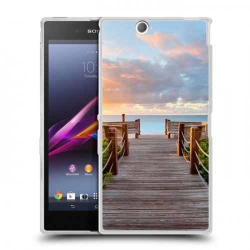 Дизайнерский пластиковый чехол для Sony Xperia Z Ultra  пляж