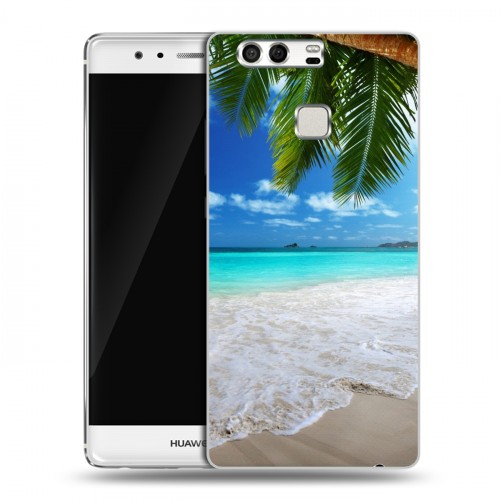 Дизайнерский силиконовый чехол для Huawei P9 пляж