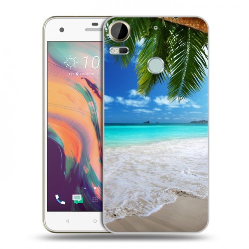 Дизайнерский пластиковый чехол для HTC Desire 10 Pro пляж