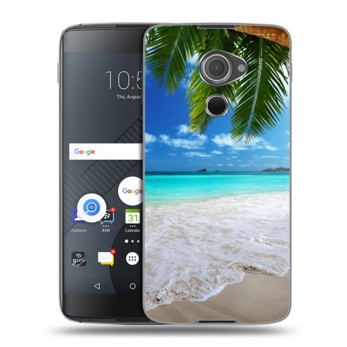 Дизайнерский пластиковый чехол для Blackberry DTEK60 пляж