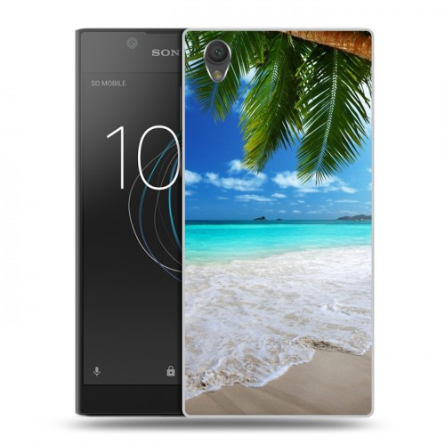 Дизайнерский пластиковый чехол для Sony Xperia L1 пляж