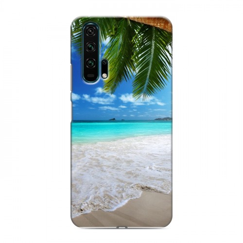 Дизайнерский силиконовый чехол для Huawei Honor 20 Pro пляж