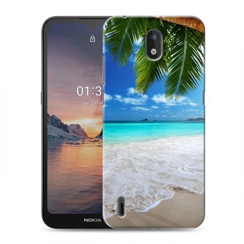 Дизайнерский силиконовый чехол для Nokia 1.3 пляж