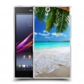 Дизайнерский пластиковый чехол для Sony Xperia Z Ultra  пляж