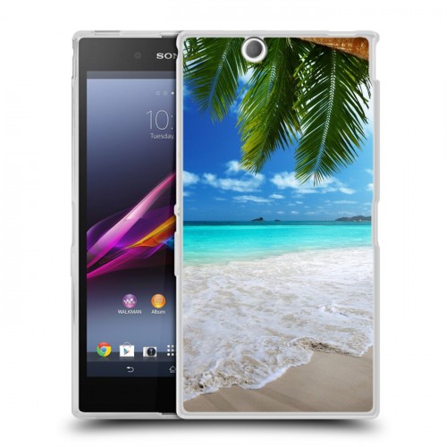 Дизайнерский пластиковый чехол для Sony Xperia Z Ultra  пляж