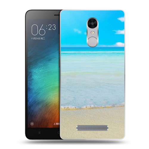 Дизайнерский пластиковый чехол для Xiaomi RedMi Note 3 пляж