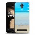 Дизайнерский пластиковый чехол для ASUS ZenFone Go 4.5 пляж