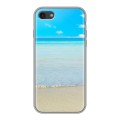 Дизайнерский силиконовый чехол для Iphone 7 пляж