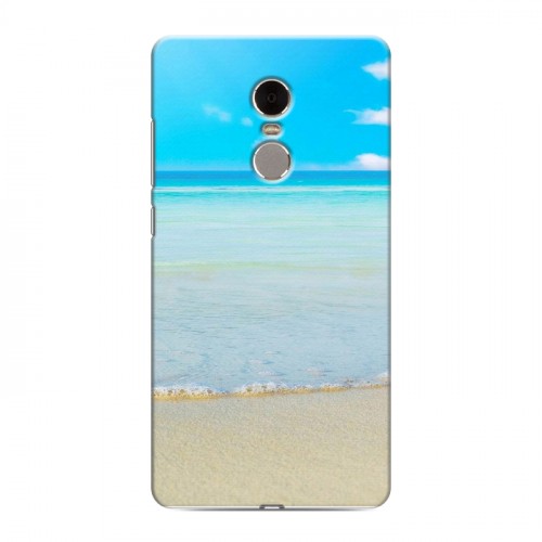 Дизайнерский пластиковый чехол для Xiaomi RedMi Note 4 пляж