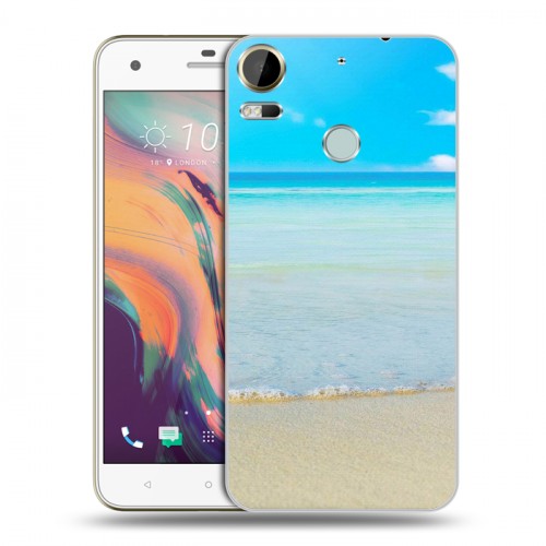 Дизайнерский силиконовый чехол для HTC Desire 10 Pro пляж
