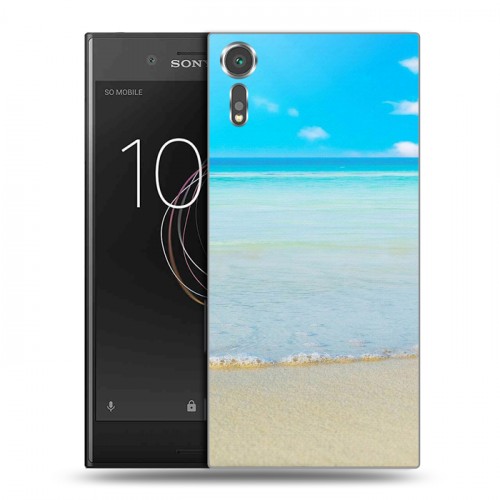 Дизайнерский пластиковый чехол для Sony Xperia XZs пляж