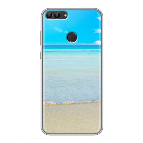 Дизайнерский силиконовый чехол для Huawei P Smart пляж