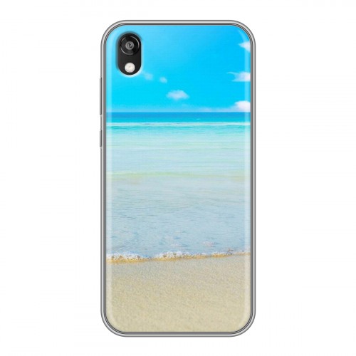 Дизайнерский силиконовый чехол для Huawei Honor 8s пляж