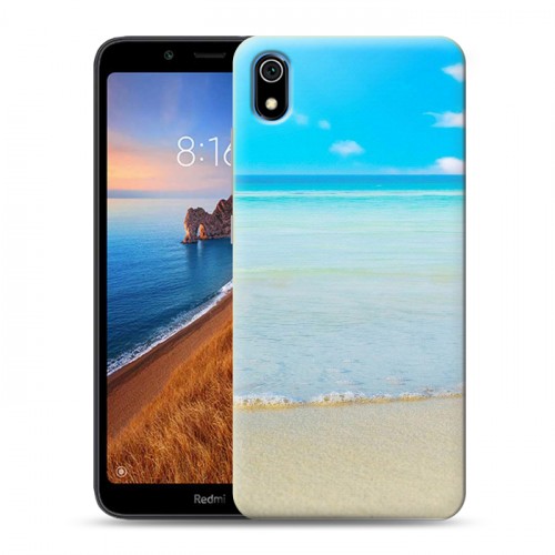 Дизайнерский силиконовый чехол для Xiaomi RedMi 7A пляж