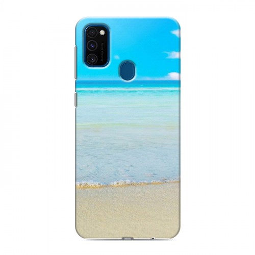 Дизайнерский силиконовый чехол для Samsung Galaxy M30s пляж