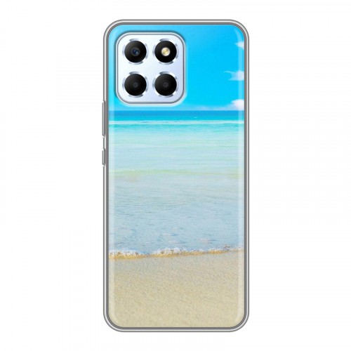 Дизайнерский пластиковый чехол для Huawei Honor X6 пляж