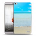 Дизайнерский пластиковый чехол для Huawei MediaPad X2 пляж