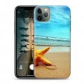 Дизайнерский пластиковый чехол для Iphone 11 Pro пляж