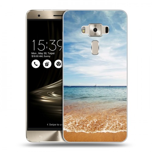 Дизайнерский силиконовый чехол для Asus ZenFone 3 Deluxe пляж