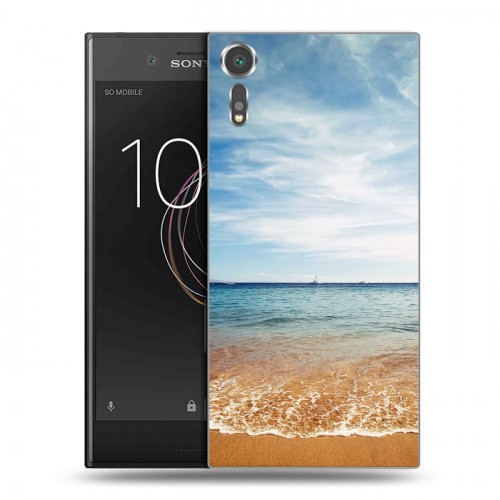 Дизайнерский пластиковый чехол для Sony Xperia XZs пляж