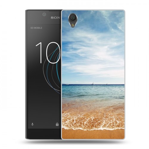 Дизайнерский пластиковый чехол для Sony Xperia L1 пляж