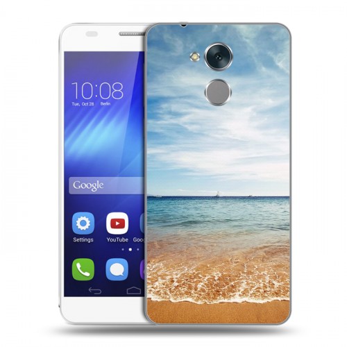 Дизайнерский пластиковый чехол для Huawei Honor 6C пляж