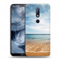 Дизайнерский силиконовый чехол для Nokia 6.1 Plus пляж