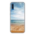 Дизайнерский силиконовый чехол для Samsung Galaxy A50 пляж