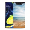 Дизайнерский пластиковый чехол для Samsung Galaxy A80 пляж