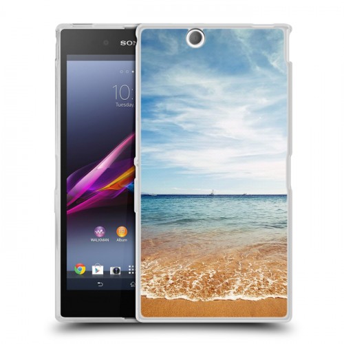 Дизайнерский пластиковый чехол для Sony Xperia Z Ultra  пляж