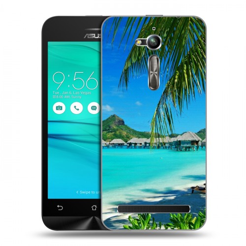Дизайнерский пластиковый чехол для ASUS ZenFone Go ZB500KL пляж