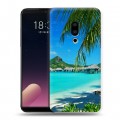 Дизайнерский пластиковый чехол для Meizu 15 Plus пляж