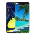 Дизайнерский пластиковый чехол для Samsung Galaxy A80 пляж