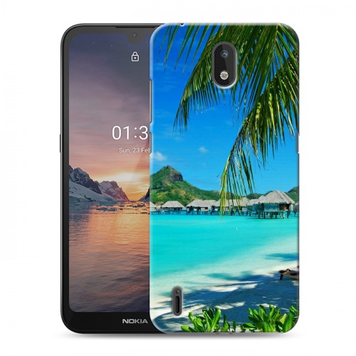 Дизайнерский силиконовый чехол для Nokia 1.3 пляж