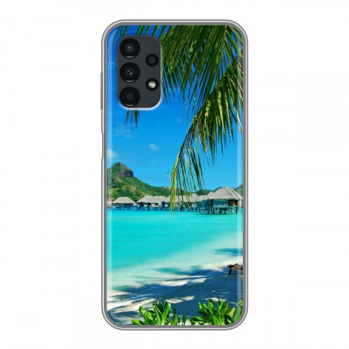 Дизайнерский силиконовый чехол для Samsung Galaxy A13 4G пляж