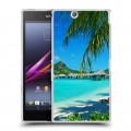 Дизайнерский пластиковый чехол для Sony Xperia Z Ultra  пляж