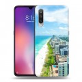 Дизайнерский силиконовый с усиленными углами чехол для Xiaomi Mi9 пляж