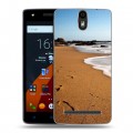 Дизайнерский силиконовый чехол для Wileyfox Storm пляж