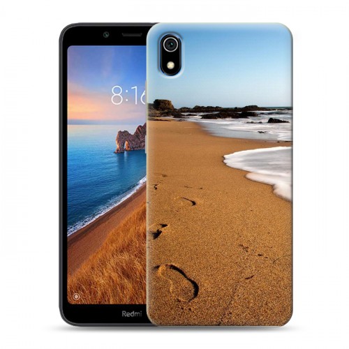 Дизайнерский силиконовый чехол для Xiaomi RedMi 7A пляж
