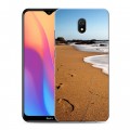 Дизайнерский силиконовый с усиленными углами чехол для Xiaomi RedMi 8A пляж