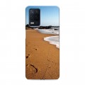 Дизайнерский силиконовый чехол для Realme Narzo 30 5G пляж