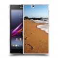 Дизайнерский пластиковый чехол для Sony Xperia Z Ultra  пляж